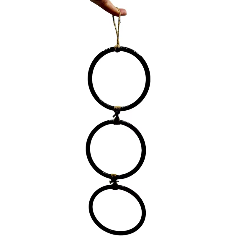 Ring-Shaped Snake Toy Snake Playground Climbing Toy Reptiles Exercise Chain for Corn Snake Chameleon Snake Tank Accessories — image 2