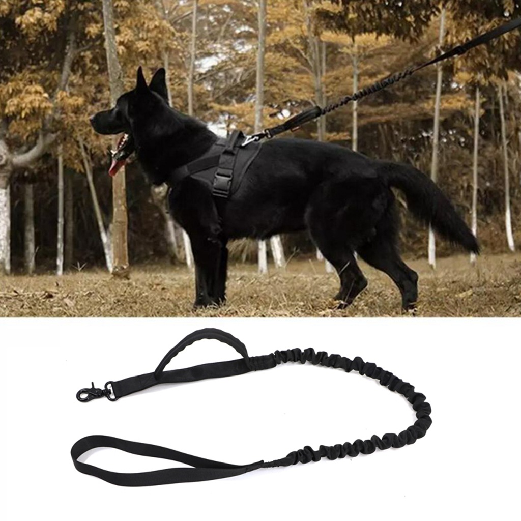 Vestigio Táctico para Perros de Nylon Exterior Resistente al Agua Vestimenta Canina Grande y Mediana para Entrenamiento con Cinturón de Pecho y Trazo — imagen 2