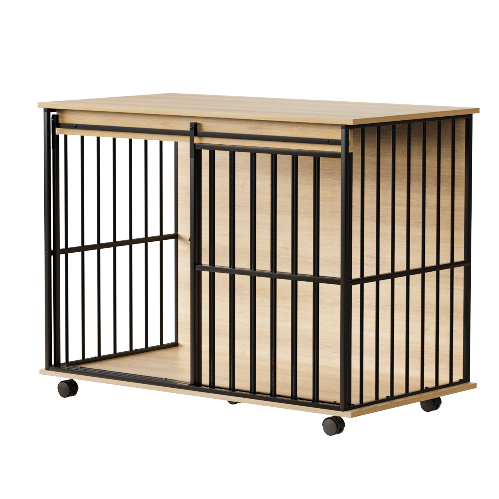 Dog crate furniture, large-sized dog crate suitable for medium to large dogs, wooden dog kennel furniture — image 6