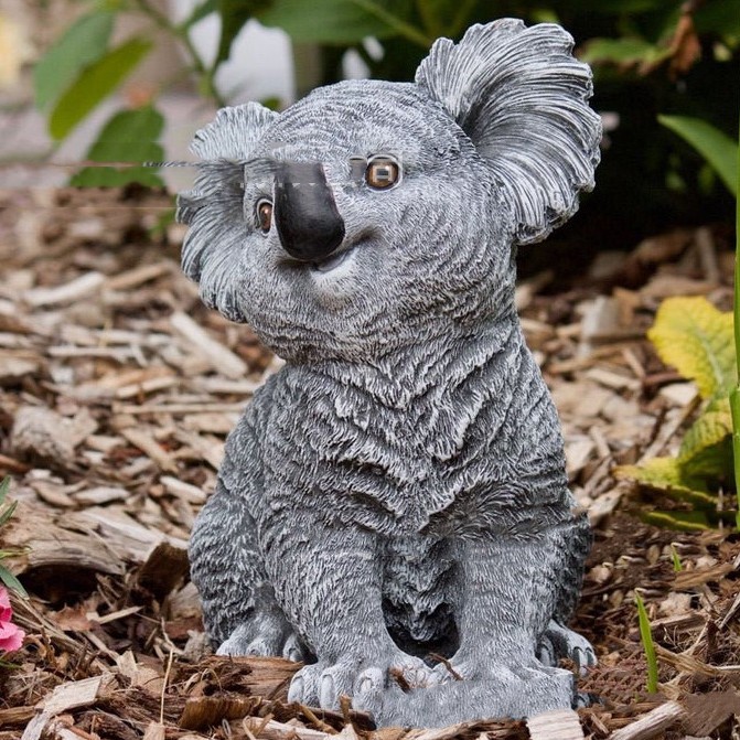 Jungle Koala Grey Courtyard Design Cute — image 2