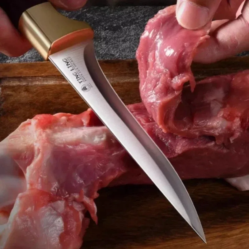 Professional high-hardness cutting knife, kitchen cooking knives, special bone removal knives, kitchen fruit knife, and peeler — image 4
