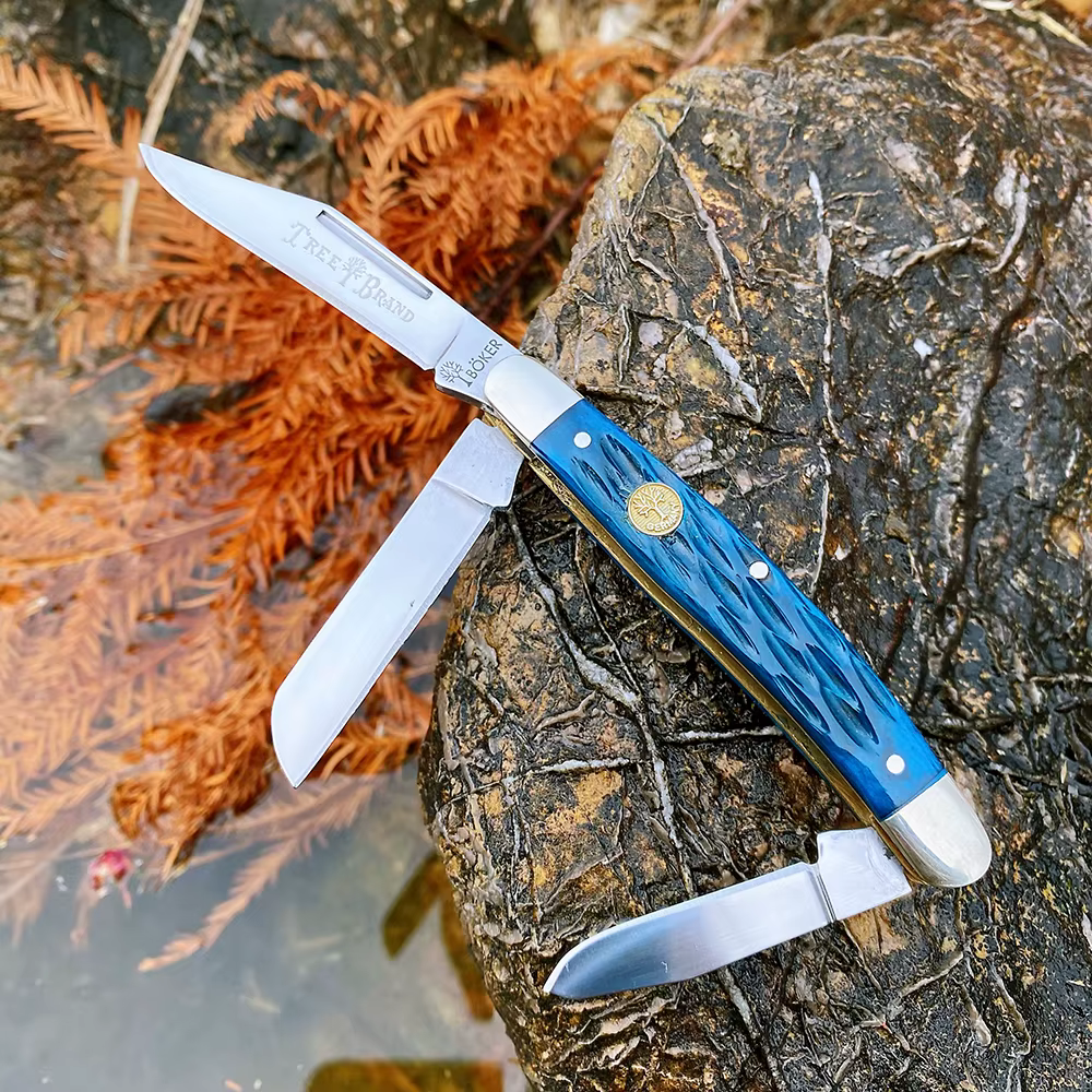 Watchman Knife Slip Joint Folding Blade Pocket Knives Classic Traditional Hunting Fishing Camping Tactical — image 6