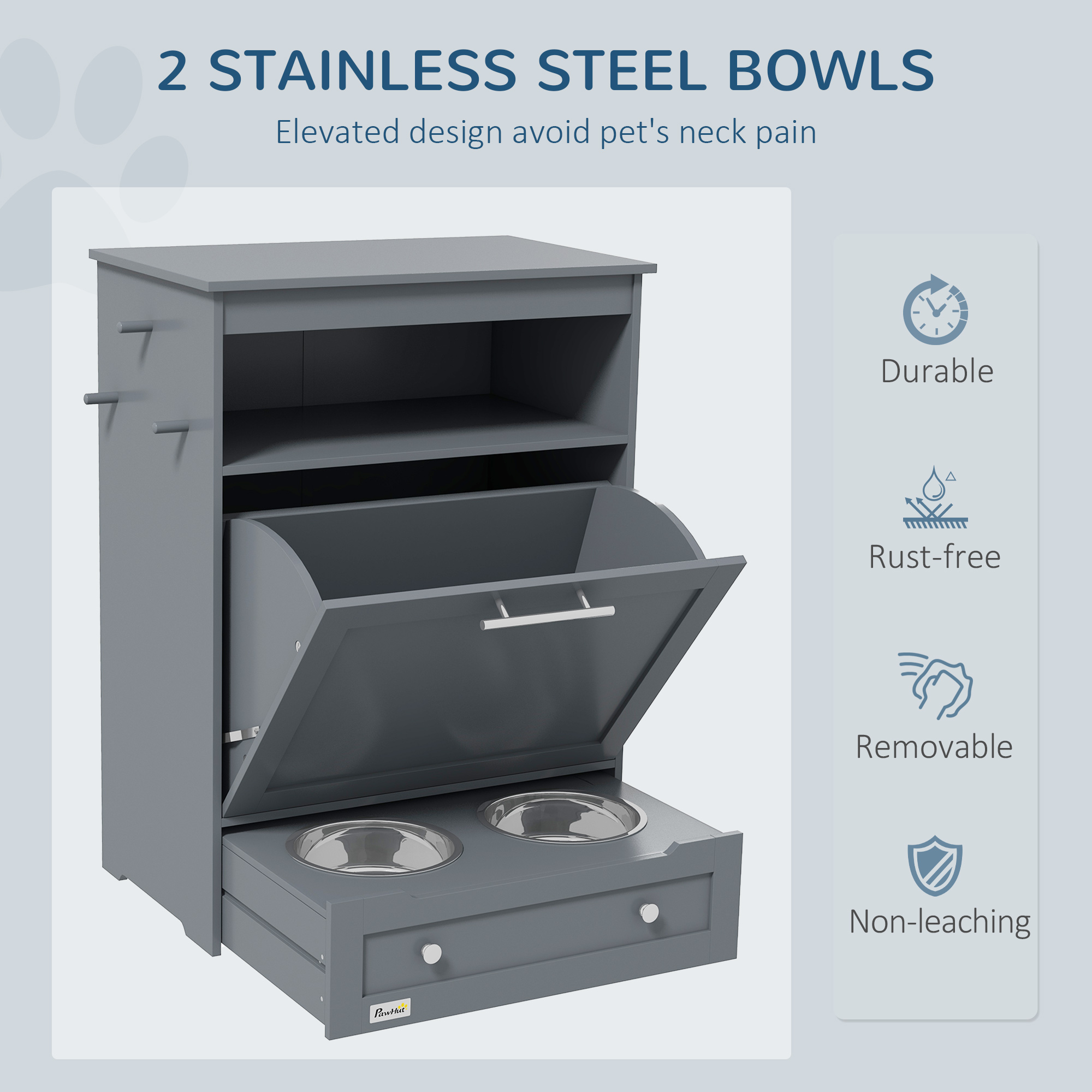 Pet Feeder Stations, Lockers, Dog Food Storage Containers — image 5