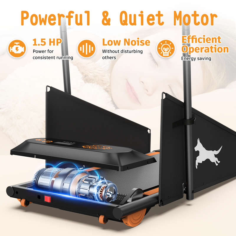 Dog Treadmill Small Dogs - Dog Treadmill For Medium Dogs - Dog Pacer Treadmill For Healthy & Fit Pets - Dog Treadmill Run Walk — image 7