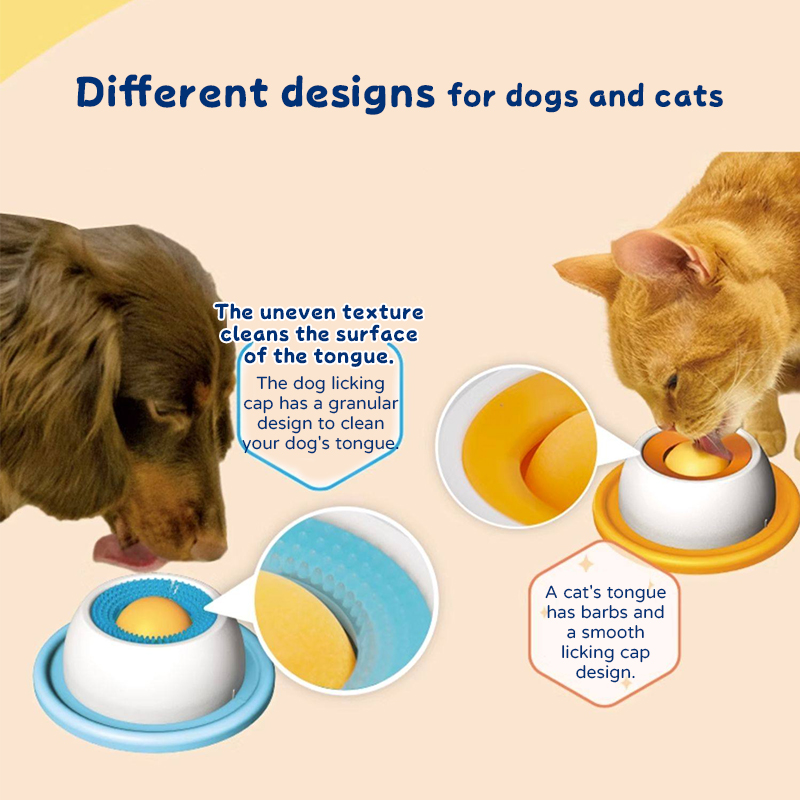 Slow Feeder Lick Mat for Dogs and Cats - Reduce Anxiety, Interactive Training & Licking Bowl for Puppies and Kittens — image 6