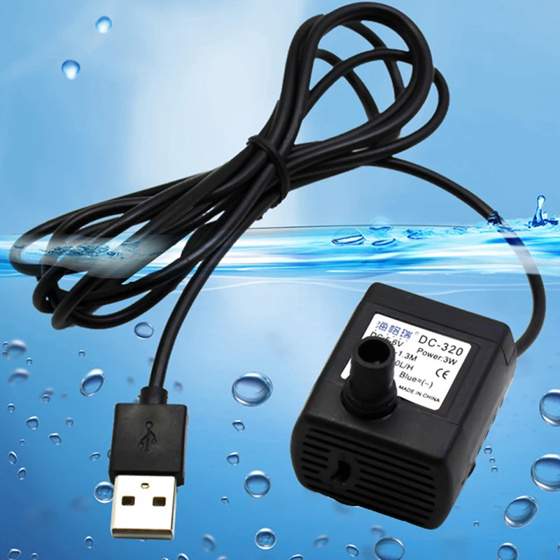 Pet Fountain Pump For Pet Drinking Bowl Fountain Motor Replacement — image 1