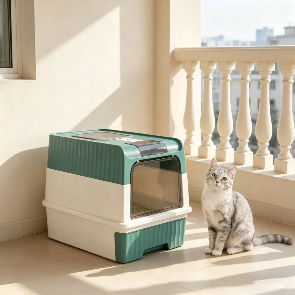 Cat Litter Box 18.9 Inches — image 4