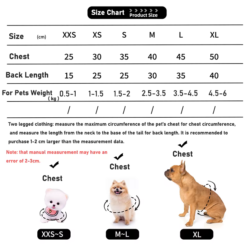 Cute Dog Clothes Winter Vest For Small Dogs Cats Warm Pets Sweater Soft Flannel Puppy Puffer Jacket Dog Accessories Supplies Xxs — image 6
