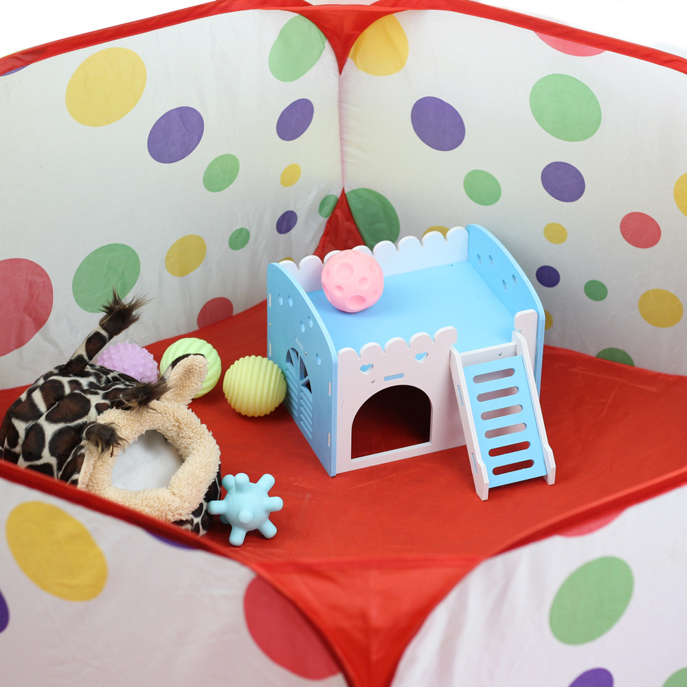 Portable Pet Hedgehog Fence Guinea Pig Release Chinchilla Outdoor Tent Foldable Cat Delivery Room — image 3