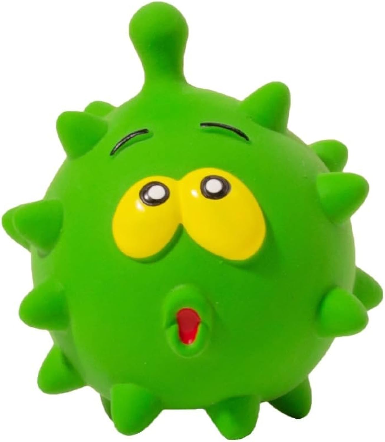 Squeaky Dog Toys Dog Toys Set Dog Balls For Large Medium Small Dogs Natural Latex Rubber Dog Balls Play Dog Balls Aggressive Chewers Friendly Pet Toys With Cute Faces — image 5