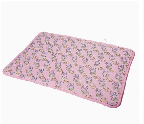 Pet Summer Cooling Pad Cat Ice Silk Pad Dog Cooling Mat Cool Touch Pet Summer Cooling Pad Cooling Mattress Sleeping Pad — image 4