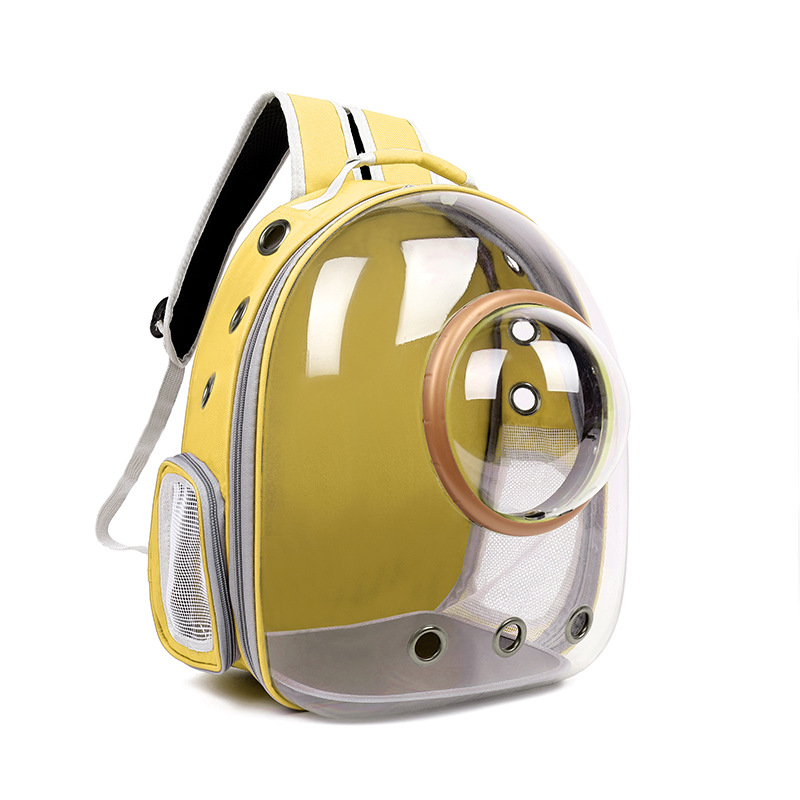 Transparent Cat Bag New Portable Space Capsule Pet Bag Breathable Double Shoulder Cat Backpack — image 18