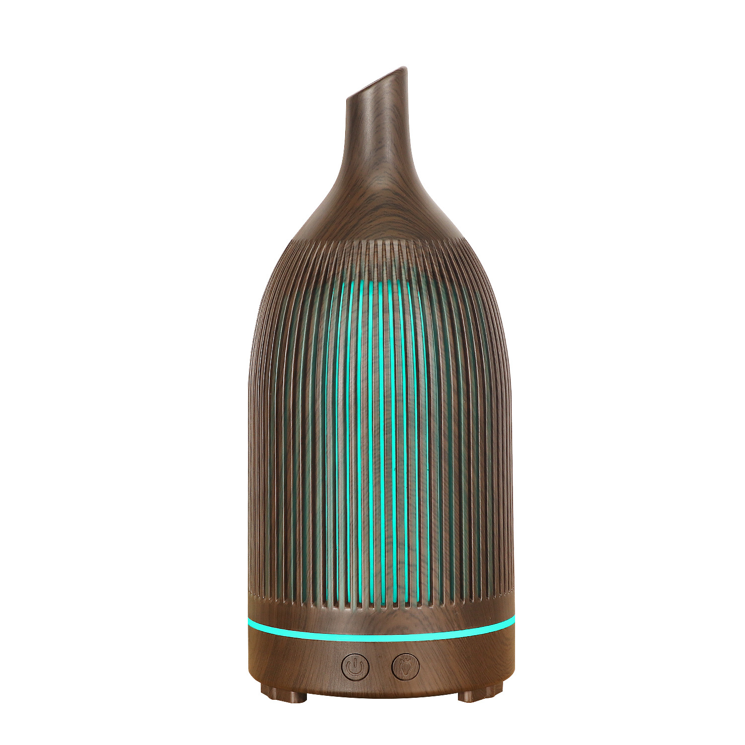 Fish Tank Column Humidifier Household Wood Grain Aroma Diffuser Small Air Diffuser Atomizer — image 2