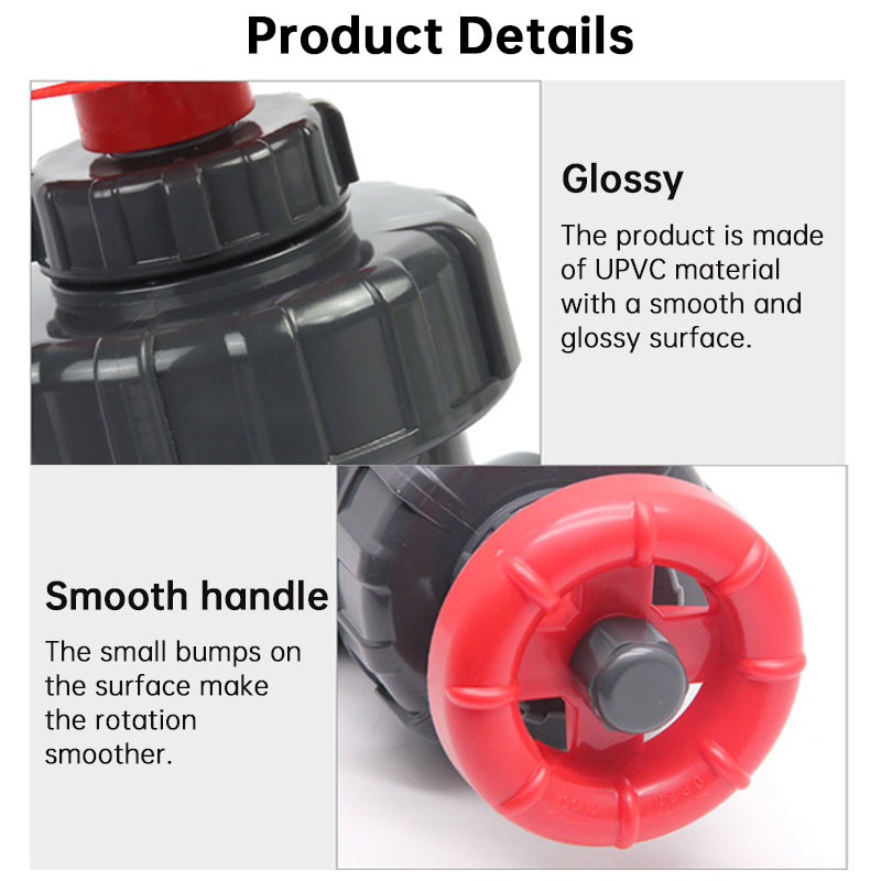 25/32/40mm UPVC Control Valve - Corrosion Resistant Plastic Gate Valve for Aquarium Sump & Garden Drip Irrigation Accessories — image 5