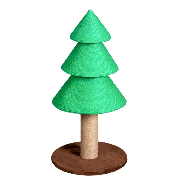 Arbusto de Navidad para Gatos: Poste de Rasguñado para Felinos Interiores, Gran Torre de Rasguño con Sisal — imagen 2