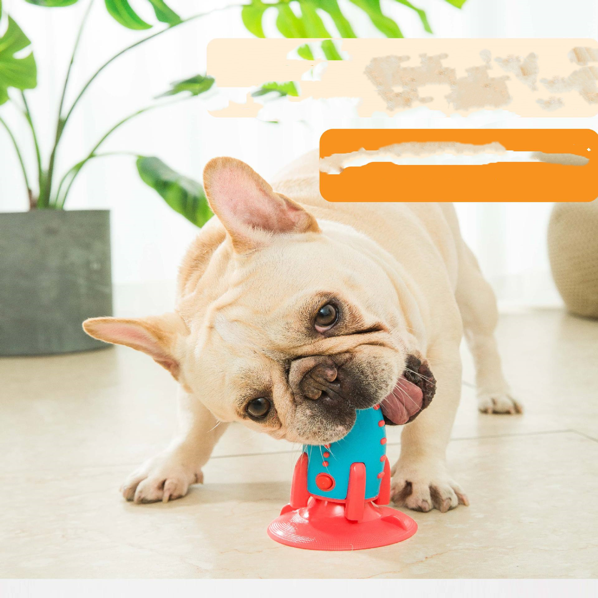 Juguetes de Perro Rocket Dog Toys con Alimento que Sale - Juguetes Resistentes a Mordeduras para Mascotas — imagen 1