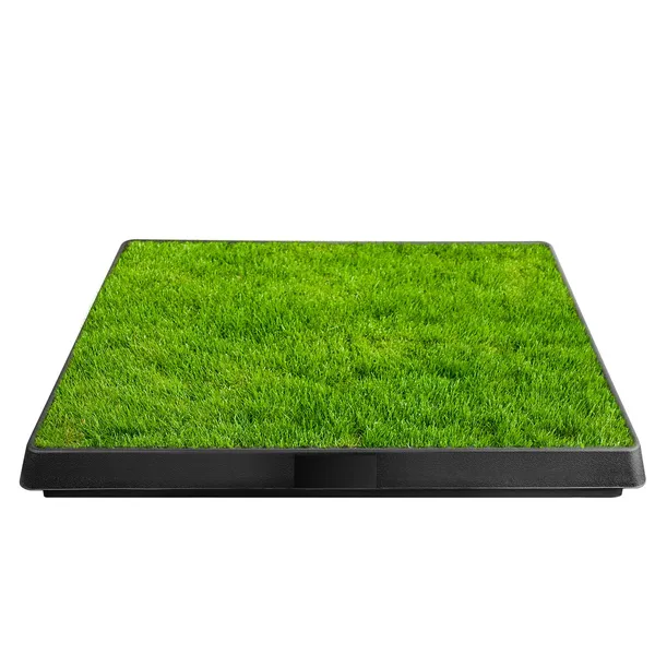 Piso de Limpieza para Perros, Manta de Entrenamiento para Cachorros, Pasto Artificial con Recipiente Retirable para Limpiar con Fácilidad, 7.62m x 6.1m — imagen 5
