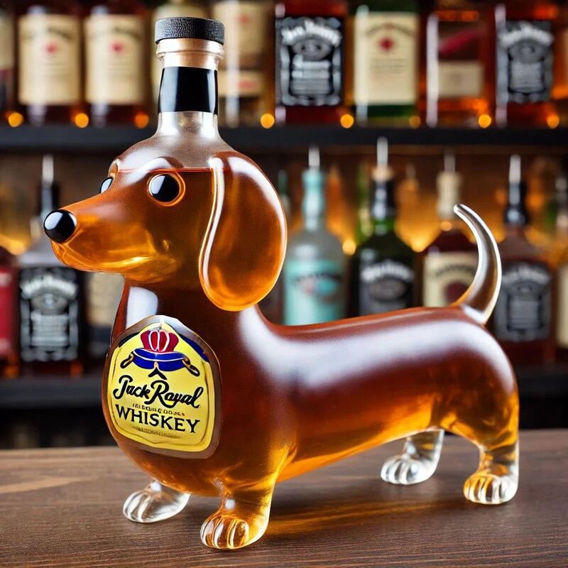 Funny Middle Finger Duck/Turtle/Dog Whisky Glass Decanter – Bar/Office/Home Decor — image 8