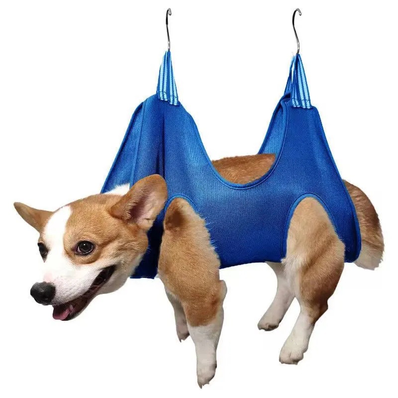 Pet Grooming Hammock for Cats and Dogs, Nail Trimming Bed, Small to Medium Size Pet Restraint Bag — image 6