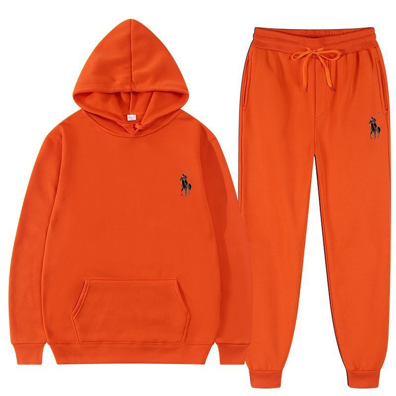 Hooded Sweatshirt Set Unisex with Kangaroo Pocket — image 20