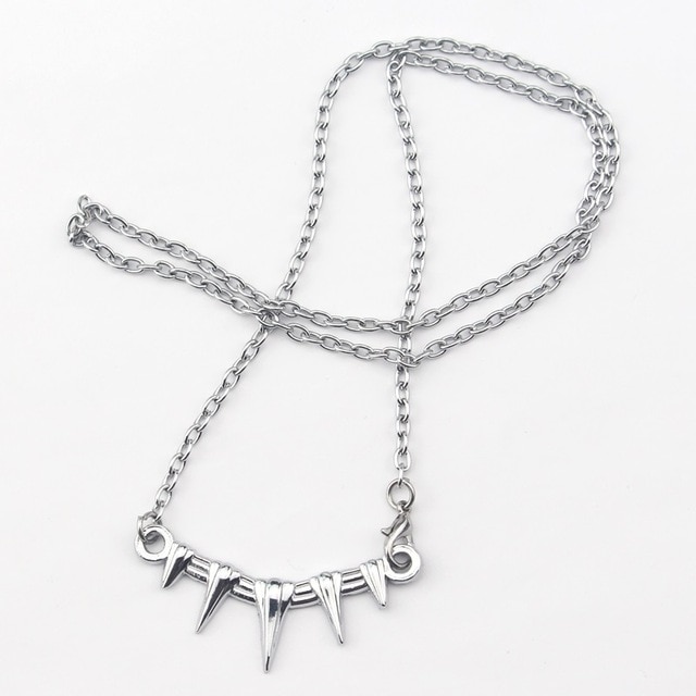 Collar de Pantera Negra Marvel - Pendiente para Hombre de Cadenita Metálica — imagen 8
