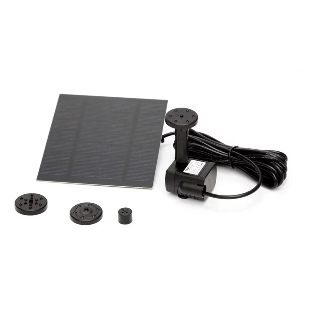 Kit de Mini Bomba de Fuente Solar 1.4W con Panel Solar, Bomba de Agua Para Jardín, Estanque, Fuente de Agua, Bebedero de Aves Interior y Exterior — imagen 2