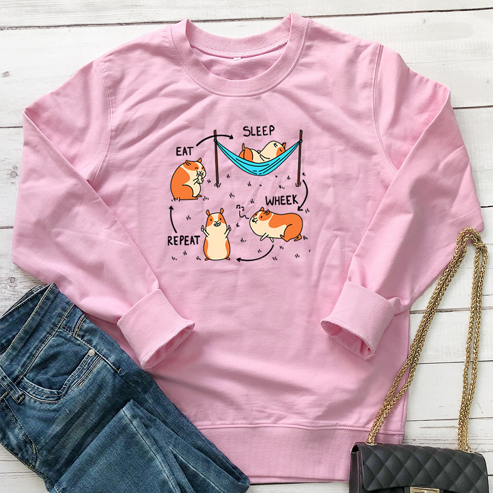 Hamster printed long sleeved sweatshirt — image 7