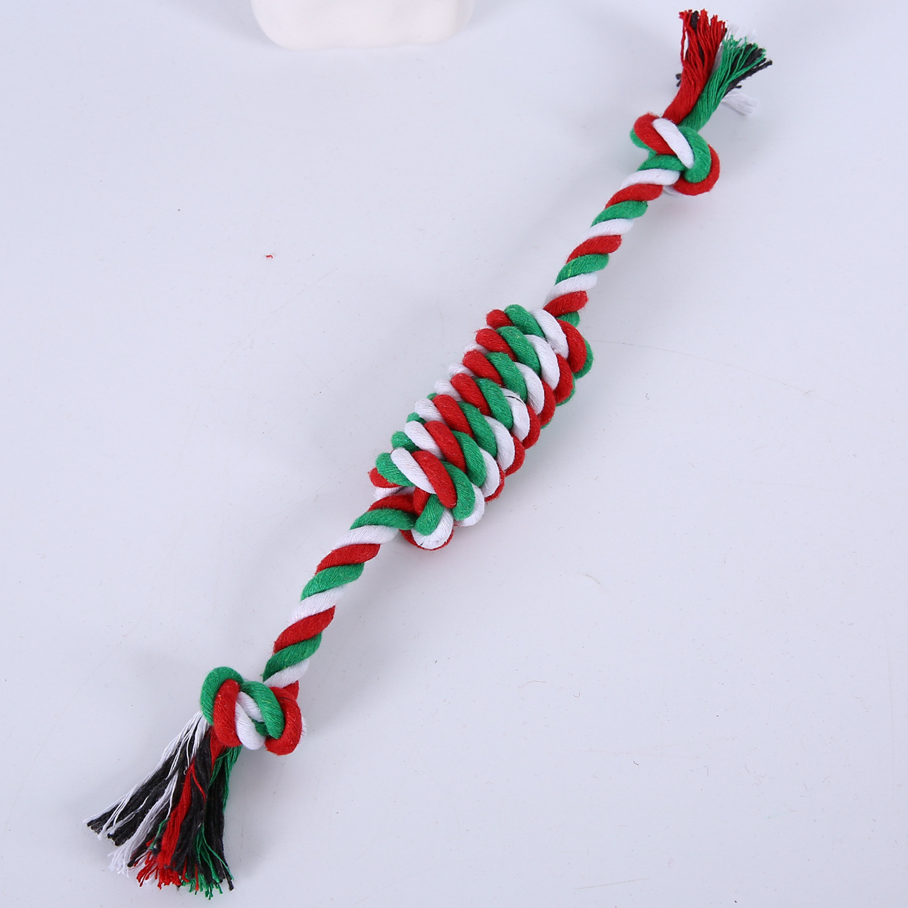 Pet Toys Christmas Series Christmas Combination Cotton Rope Toys Teeth Cleaning Teeth Grinding Dog Toys — image 9