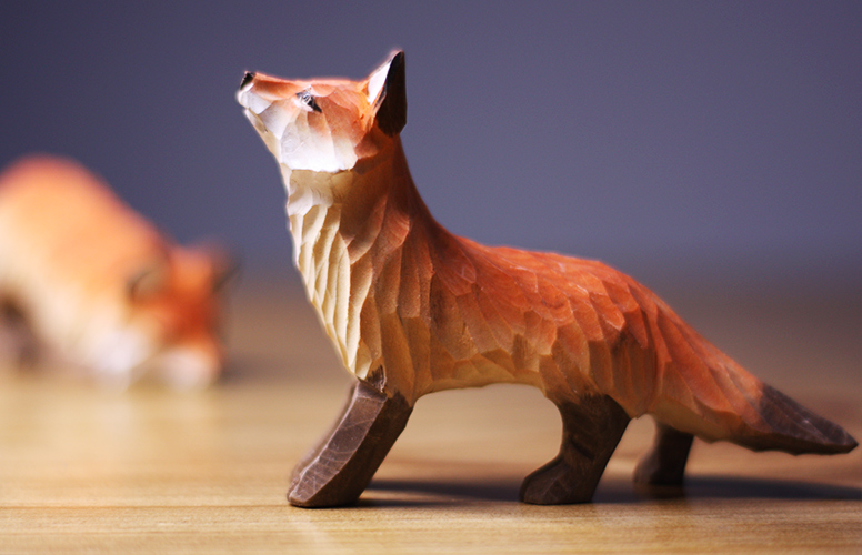 Creative Wooden Cat Trinkets Crafts Handmade Wood Carving — image 49