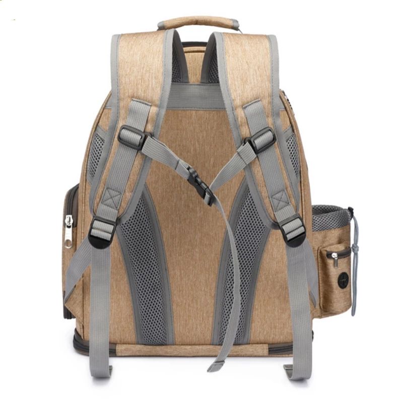 Pet Space Cat Backpack Fashion Transparent Breathable Cat Bag Dog Bag Folding Pet Bag — image 3