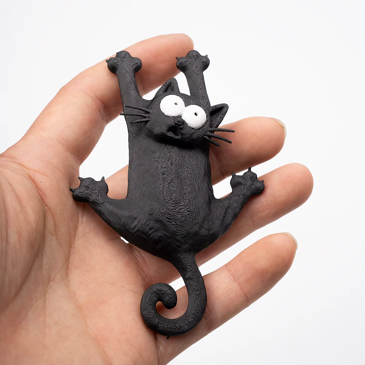 Creative & Cute Magnetic Cat Refrigerator Magnet — "Hang in There, Fridge Cat" — image 5