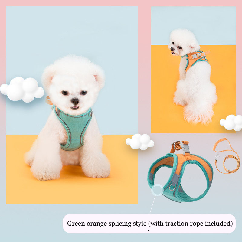 Pet leash vest style cat universal chest strap dog chain dog supplies for walking cats and dogs rope — image 5