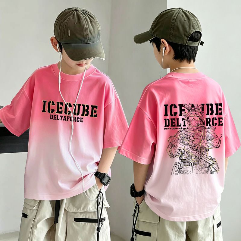 Cool Dragon Short Sleeve T-Shirt for Boys — image 10