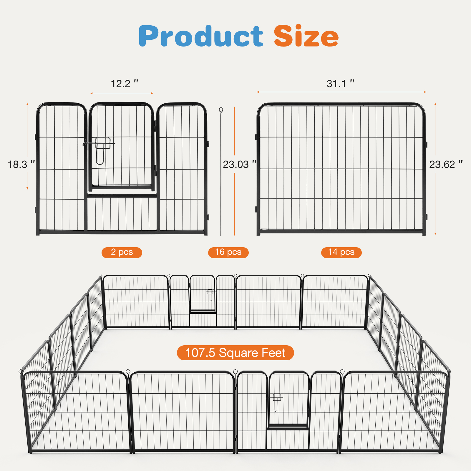 Dog Game Fence Indoor Fence — image 17