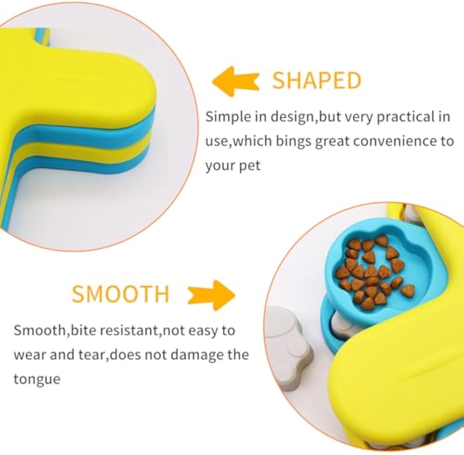 Dogs Food Puzzle Feeder Toys Interactive Dog Puzzle Toys Twister Dog Food Dispenser, Dog Enrichment Toys For IQ Training Adjustable Slower Feeder Dog Puzzle — image 2