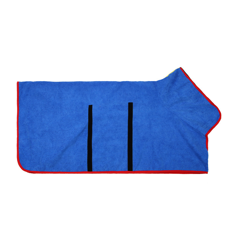 Pet Bathrobe Microfiber Quick-Drying No Hair Loss Pet Dog Cat Bath Absorbent Towel Bathrobe — image 5