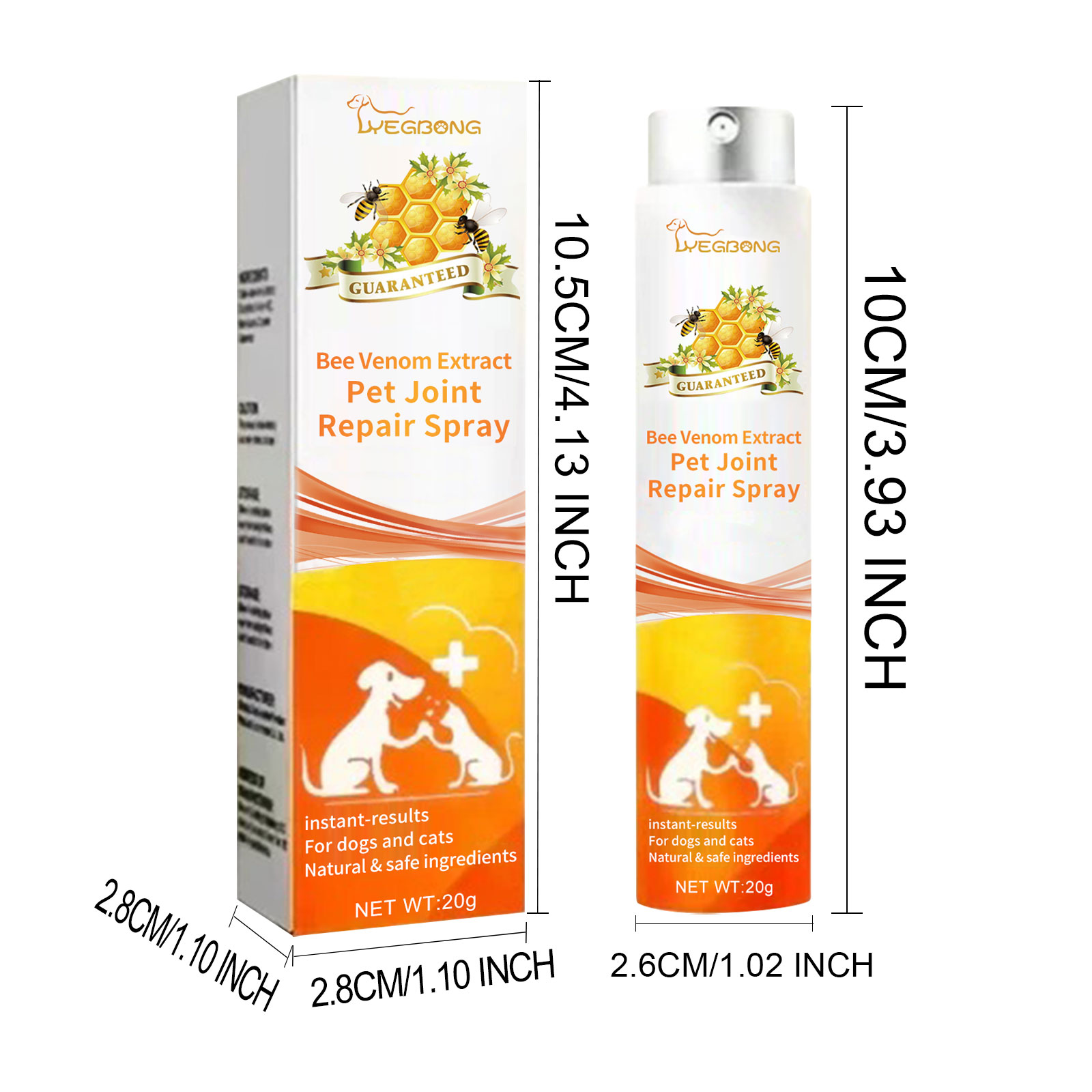 Bee Pet Joint Repair Spray, Joint Support Supplement For Dogs & Cats, Relief Joint Swelling & Discomfort, Improve Mobility — image 9