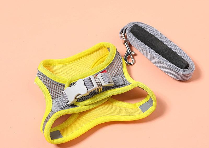 Colete Reflectivo Oxford No Tira, Suave, Respirable, Malla con Amortiguación, Arnés para Perro No Tira, Set para Perrito Adorable — imagen 6