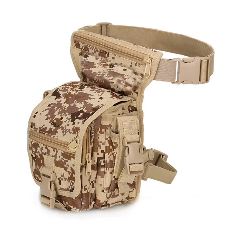 Bolsa de Táctico en Nylon para Cadera y Pierna, Ajustable para Hombres, Outdoor, Caza, Senderismo, Camping — imagen 3