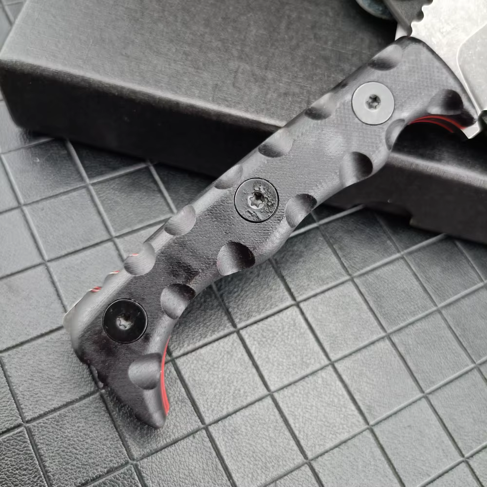 TKELL 003 Knife Multi-functional Wilderness Rescue Tool EDC Straight Knife Cutting Knife Outdoor Camping & Fishing Gear with K Sheath Good Gift Ideas for Festivals — image 7