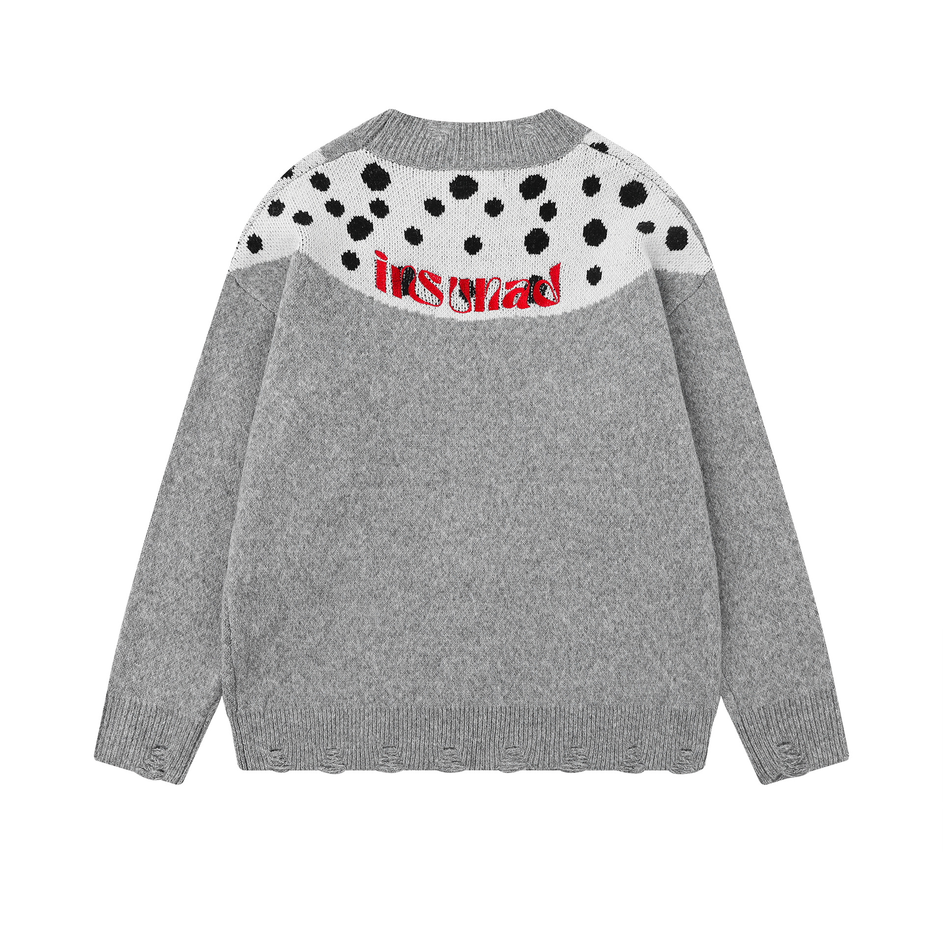 Embroidered puppy jacquard sweater — image 5