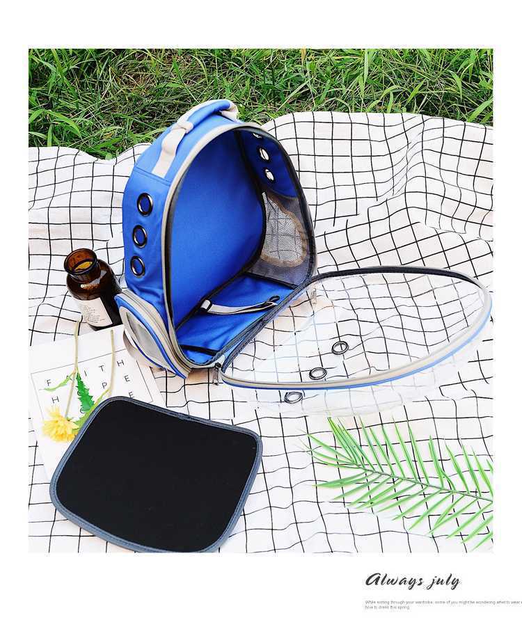 Mochila para Gatos Completa de Espacio Transparente Bolsa Portátil con Capacidad Larga — imagen 5