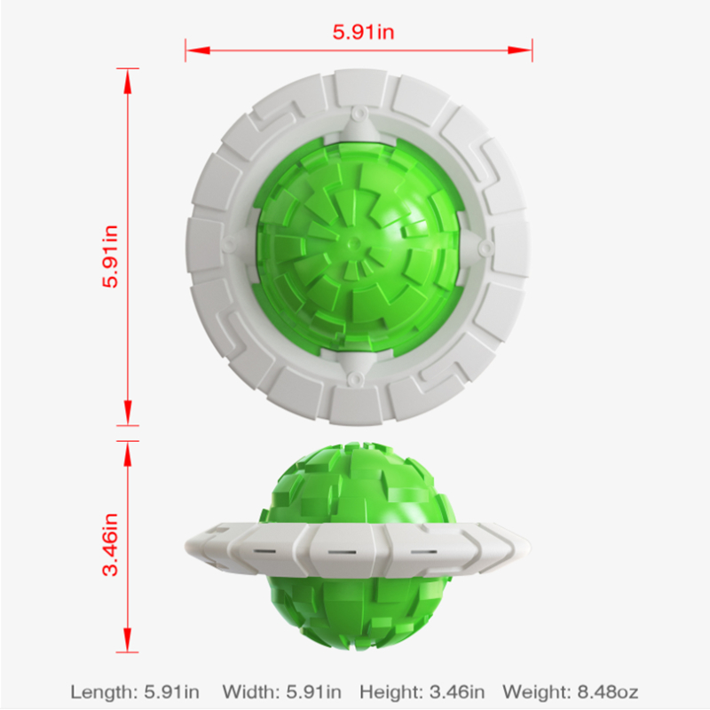 New Popular Pet Products Teddy Bomei Bears and Dog Toys Sounding Interactive Frisbee Grinding Ball — image 3