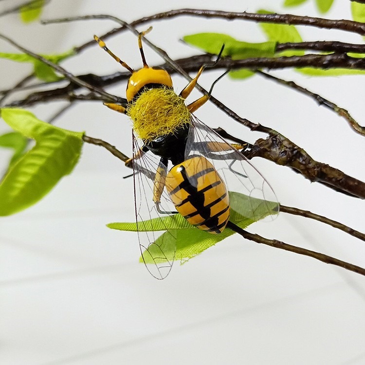 Simulated Bees Decorate Frog Animals Seven Star Ladybird Model Insect Ornaments Farm Shooting Props Diy Creativity — image 14