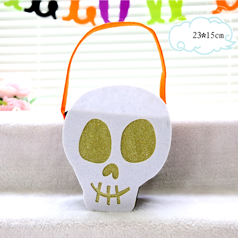 Halloween Props Witch Pumpkin Bag Owl Candy Bag Children's Kindergarten Gift Handheld Pumpkin Bag — image 10