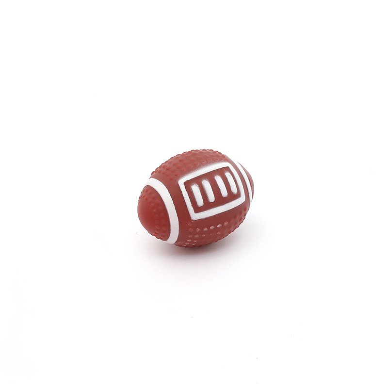 Juguetes de Película para Perros - Balón de Fútbol, Tenis, Rugby y Voleibol con Sonido — imagen 8