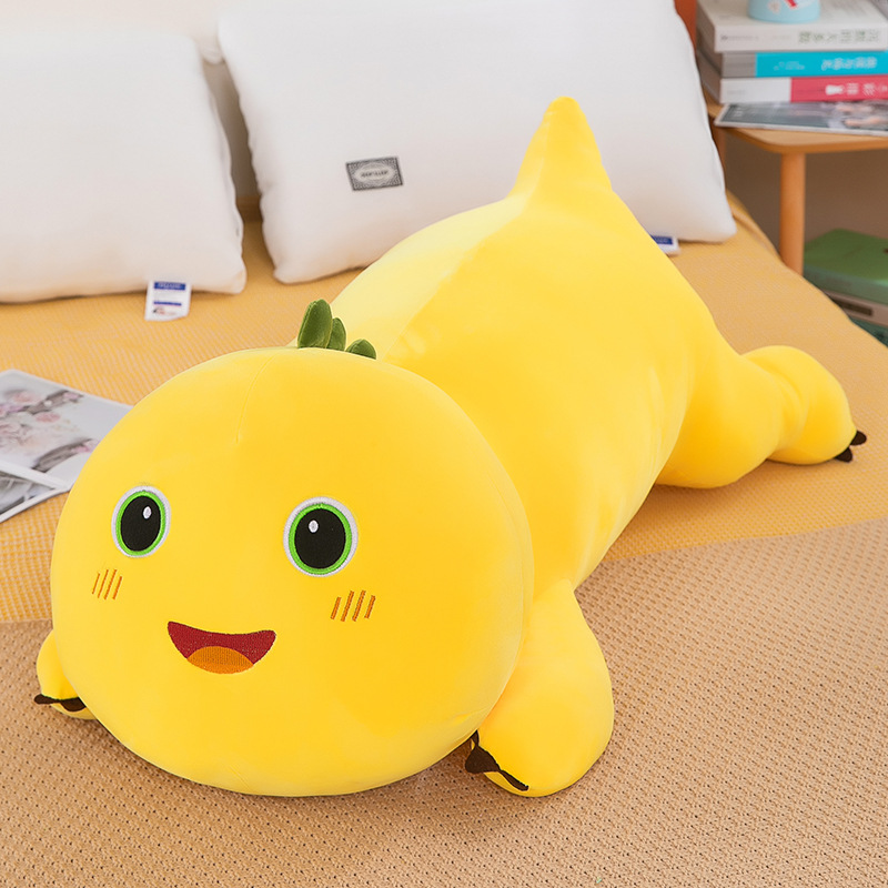 Party style Milk Dragon Plush Toy Doll Long Milk Dragon Doll Bedhead Hugging Sleeping Doll — image 5