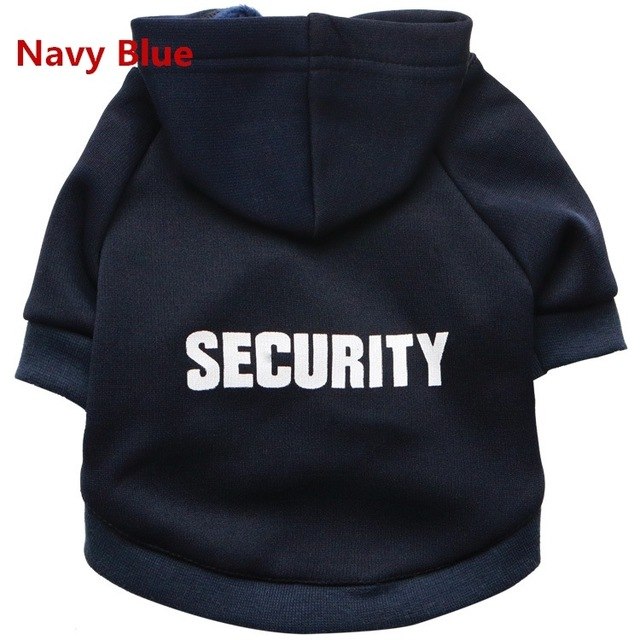 Security Cat Clothes Pet Cat Coats Jacket Hoodies For Cats Outfit Warm Pet Clothing Rabbit Animals Pet Costume — image 12