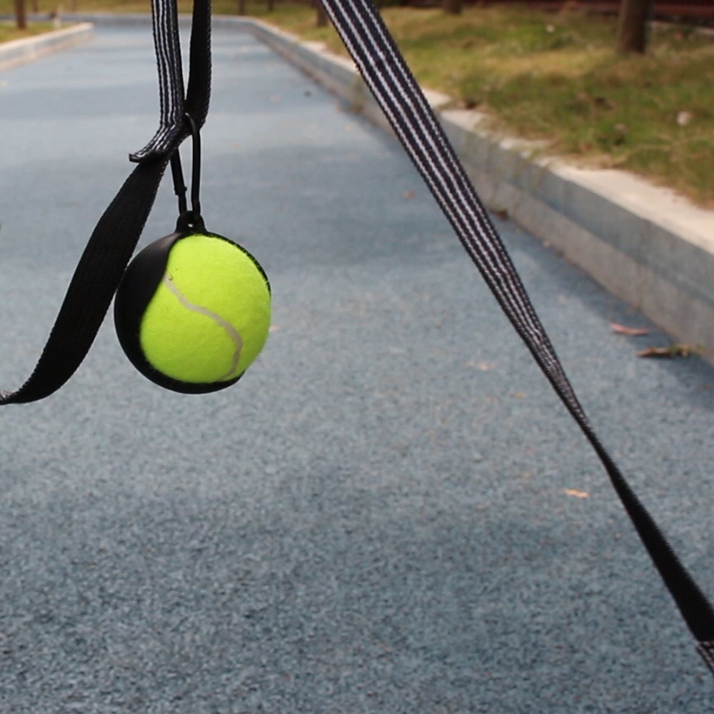 Soporte de pelotas para mascotas - Estantería portátil para entrenamiento canino sin manos — imagen 3