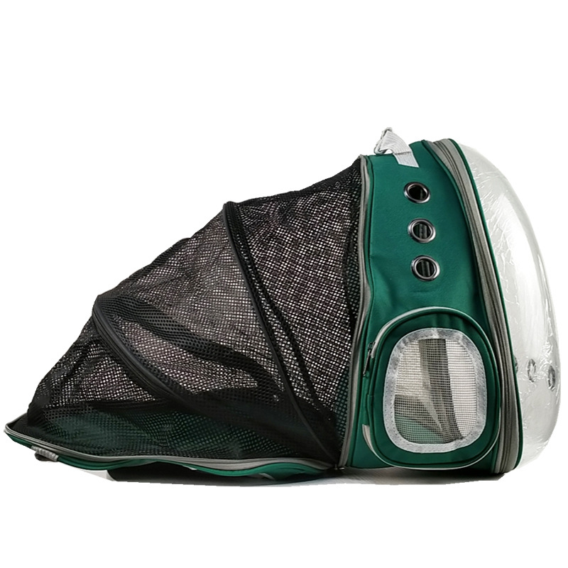 Cat Bag Panoramic Space Capsule Space Bag Pet Bag Portable Backpack Porous Breathable And Light Proof Expandable Cat Bag — image 2